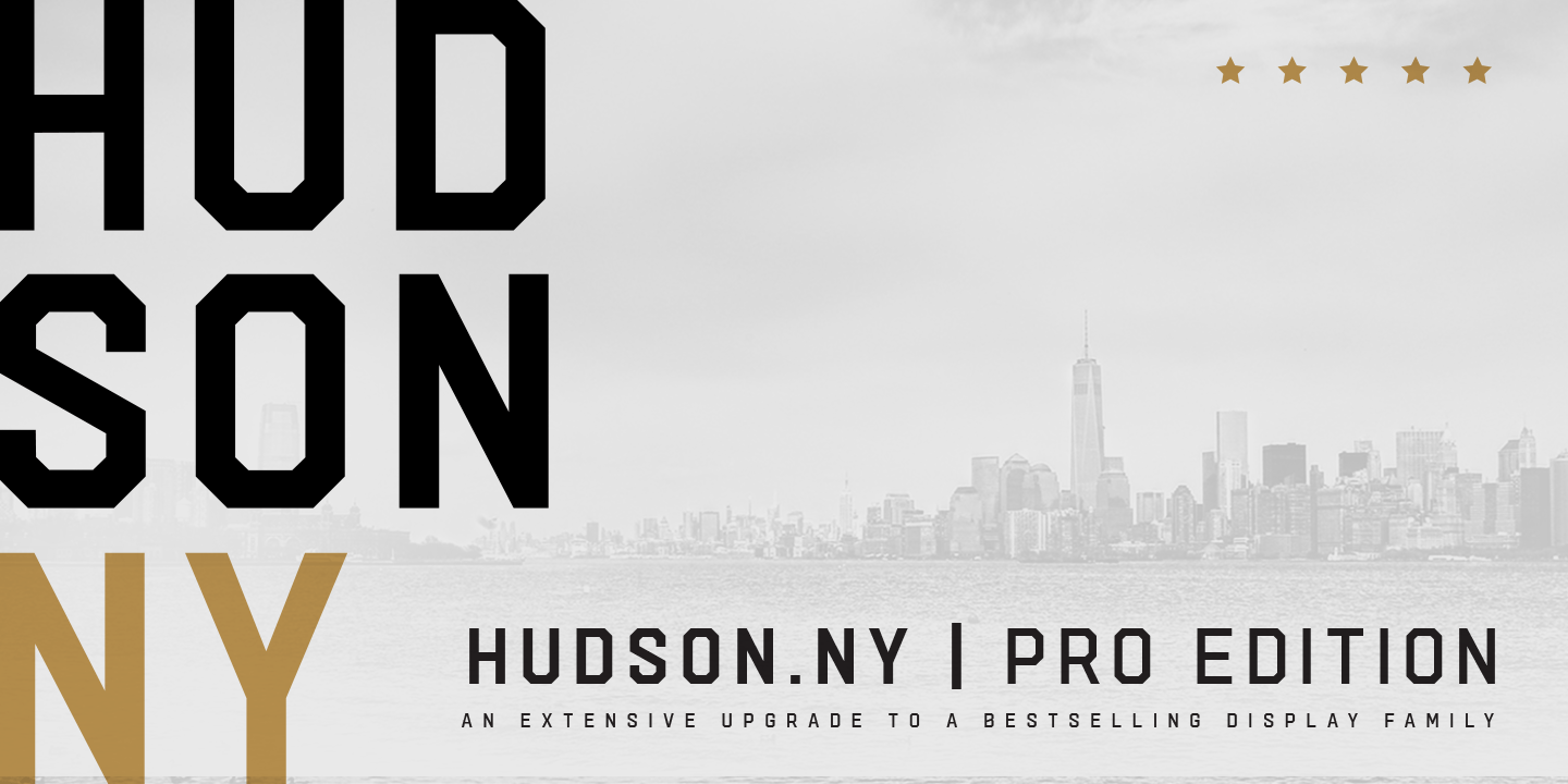 Hudson NY Pro Font